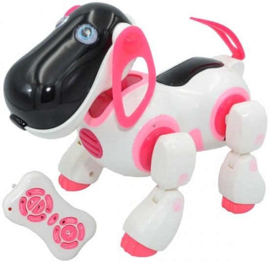 Catelus Robot interactiv cu sunete si lumini