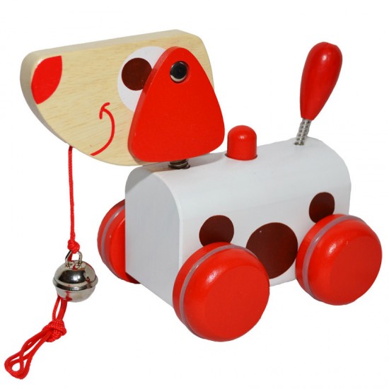 Catelus de tras din lemn