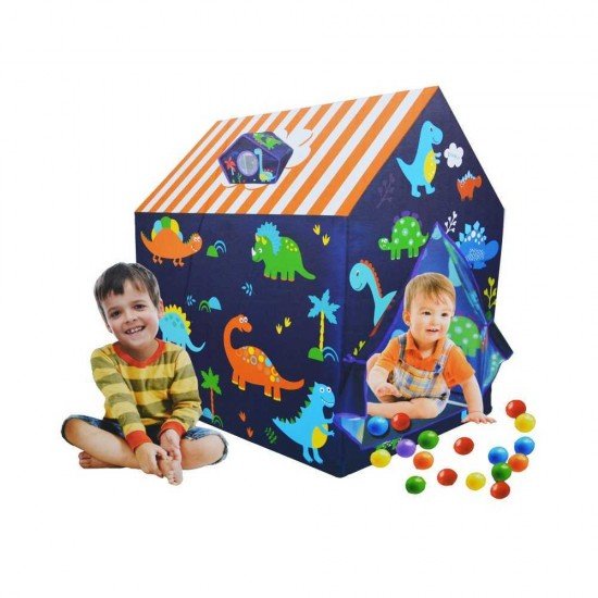 Cort de joaca cu 50 de mingi Dinozaur