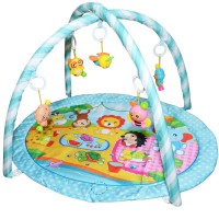 Covoras de joaca cu accesorii - Animalutele la masa