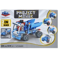 Cuburi constructii Vehicule 134 piese