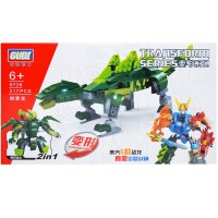 Cuburi constructii Dinozaur Robot 217 piese