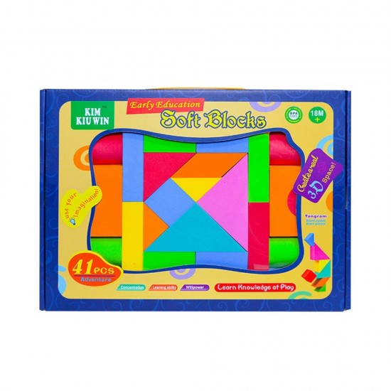 Cuburi spuma 41 piese