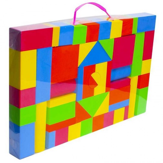 Set cuburi spuma EVA 52 piese