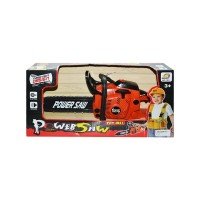 Jucarie drujba cu baterii 39 cm Power Saw