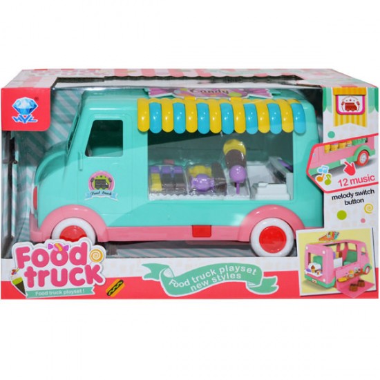 Furgoneta cu sunete si lumini Candy Truck