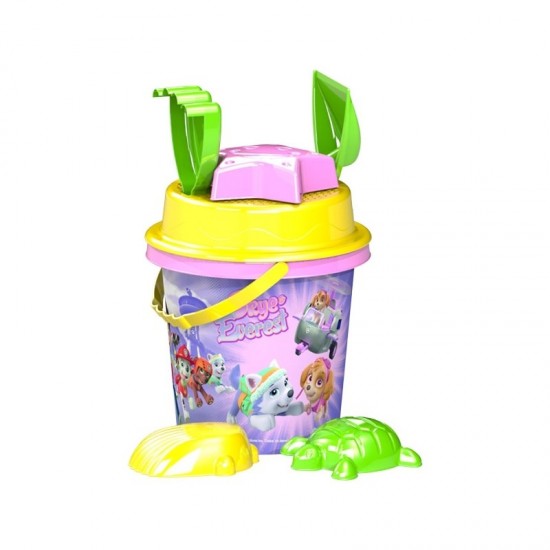 Galetusa nisip cu accesorii Paw Patrol fete