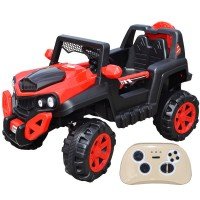 Jeep cu accumulator 12 V si 2 motoare