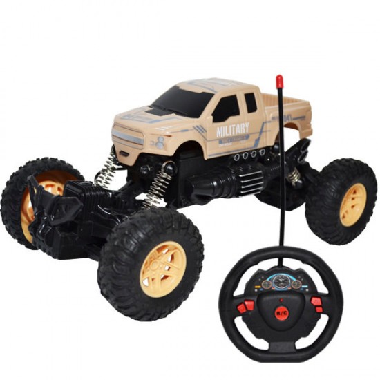 Jeep cu RC si suspensii Rock Crawler