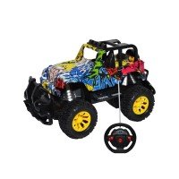 Jeep grafitti cu telecomanda si lumini