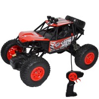 Masinuta Jeep Off Road Crawler Rosu cu telecomanda