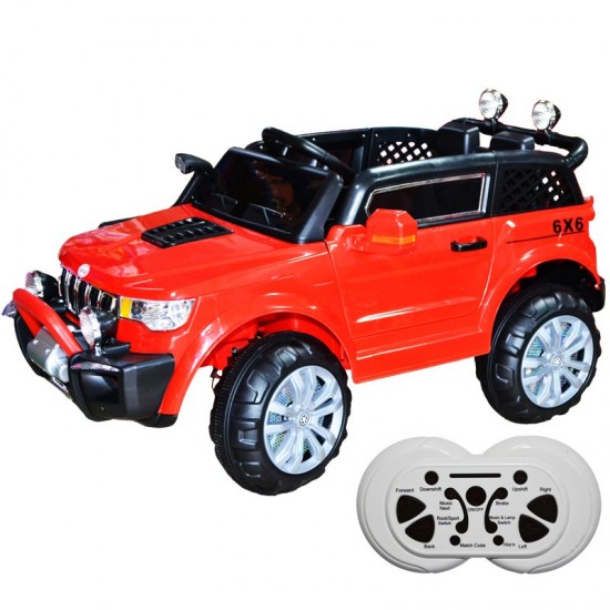 Jeep electric cu telecomanda si 4 motoare 12V