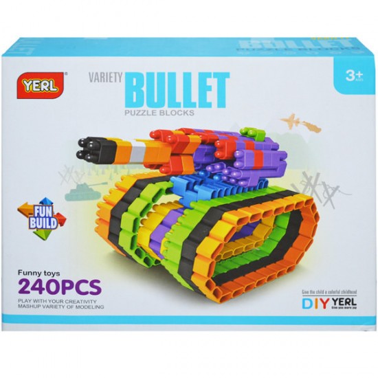 Joc constructii Tanc 240 piese