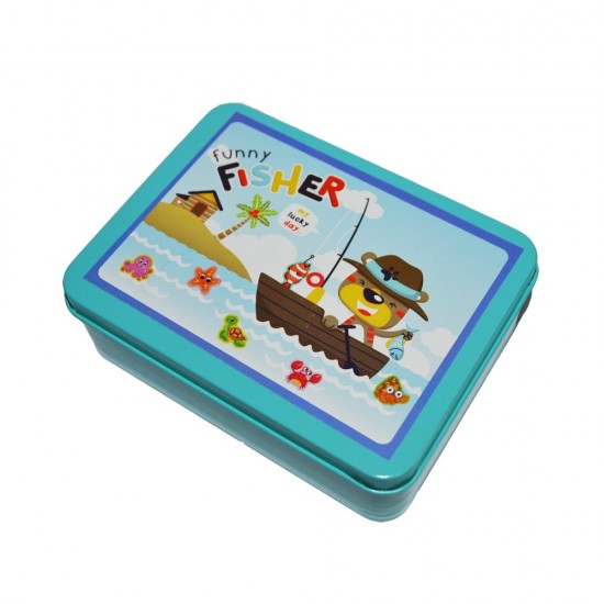 Joc magnetic de pescuit din lemn