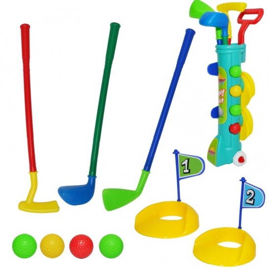 Joc golf cu suport plastic