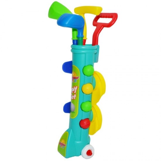 Joc golf cu suport plastic