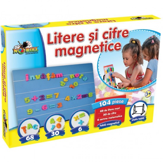 Jocul Literelor si Cifrelor Magnetic