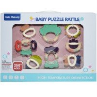 Set jucarii zornaitoare si dentitie 8 piese