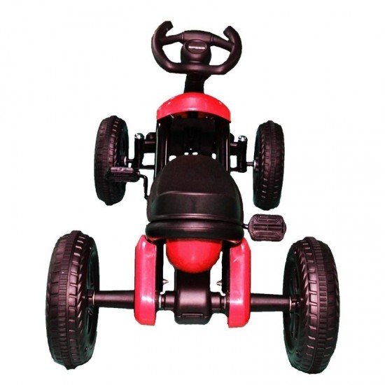 Kart cu pedale Speed Racing Rosu