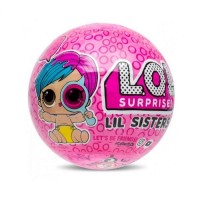 Papusa cu 5 accesorii Lol Surprise Lil Sisters 