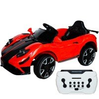 Masina electrica cu telecomanda si 2 motoare 12V Rosu