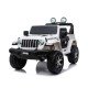 Masina electrica cu telecomanda Jeep Wrangler 12V Alb