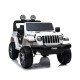 Masina electrica cu telecomanda Jeep Wrangler 12V Alb