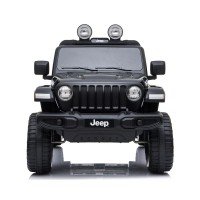 Masina electrica cu telecomanda Jeep Wrangler 12V Negru