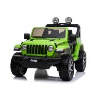 Masina electrica cu telecomanda Jeep Wrangler 12V Verde