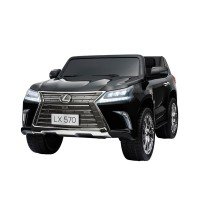 Masina electrica cu telecomanda Lexus 12V Negru