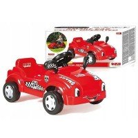 Masina cu pedale, rosu, 32x79x49cm - Dolu