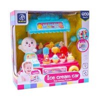 Masina de inghetata cu sunete si lumini roz