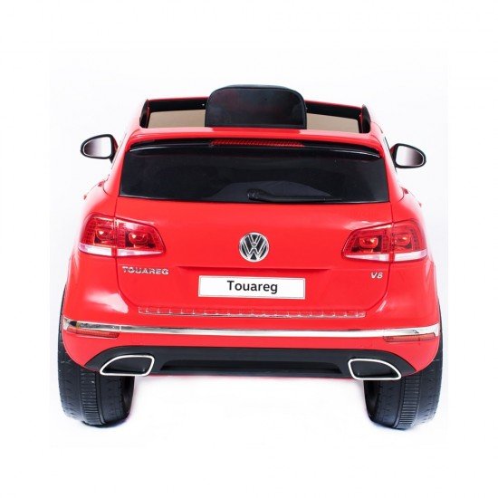 Masina electrica cu telecomanda Volkswagen Touareg 12V Rosu