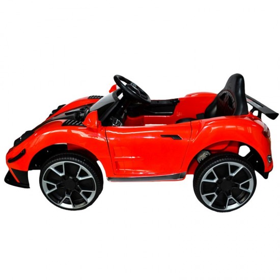 Masina electrica cu telecomanda si 2 motoare 12V Rosu