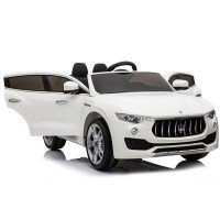 Masina electrica cu telecomanda Maserati Levante Alb