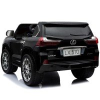 Masina electrica cu telecomanda Lexus 12V Negru