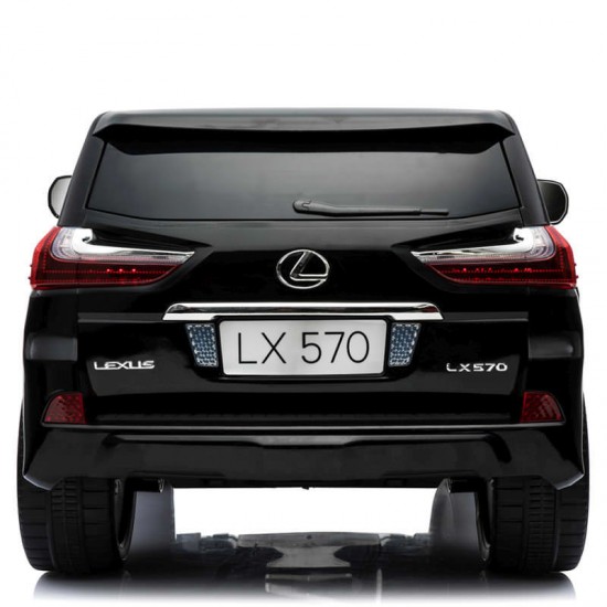 Masina electrica cu telecomanda Lexus 12V Negru