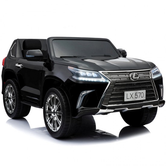 Masina electrica cu telecomanda Lexus 12V Negru