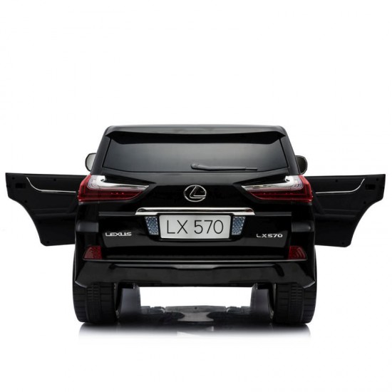 Masina electrica cu telecomanda Lexus 12V Negru