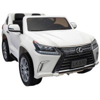 Masina electrica cu telecomanda Lexus 12V Alb