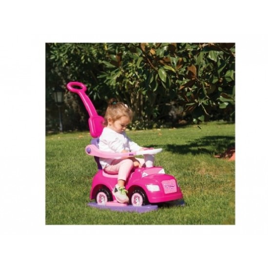Masinuta 4 in 1 fara pedale cu maner Unicorn Dolu