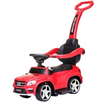 Masinuta 4 in 1 Mercedes-Benz cu roti din cauciuc