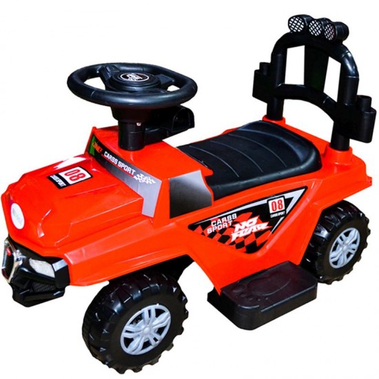 Masinuta fara pedale cu maner si suport picioare