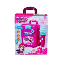 Jucarie microfon cu amplificator roz