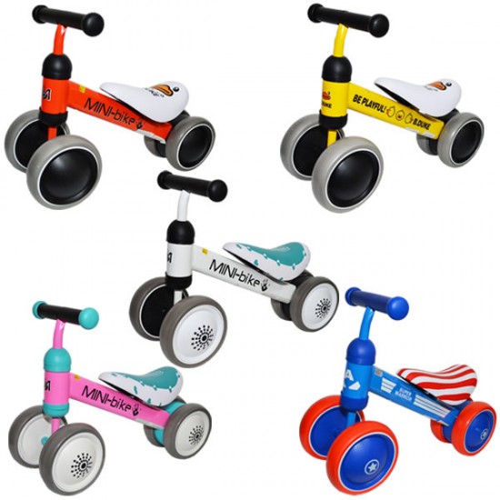 Bicicleta Mini Bike cu 4 roti si cadru metalic