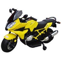 Motocicleta cu acumulator si 2 motoare 6V