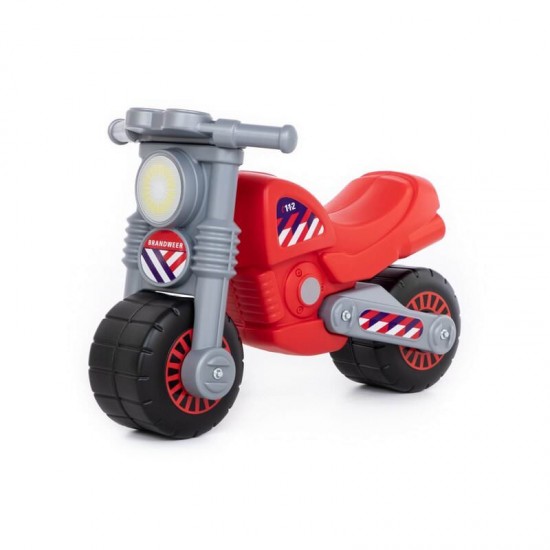 Motocicleta fara pedale Brandweer Polesie