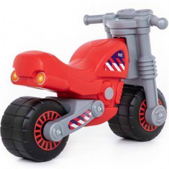 Motocicleta fara pedale Brandweer Polesie