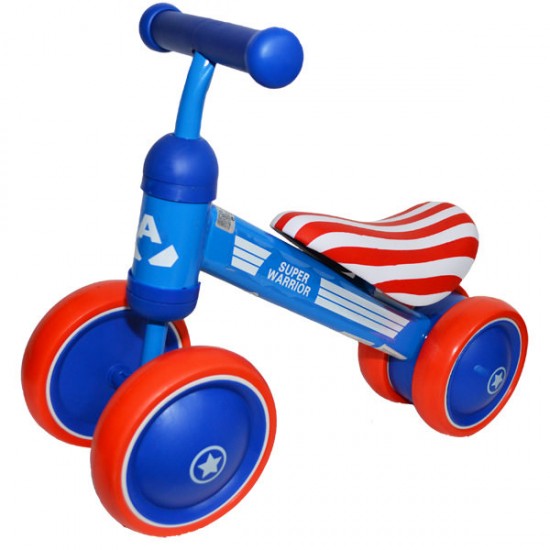 Bicicleta Mini Bike cu 4 roti si cadru metalic