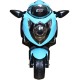 Motocicleta cu acumulator si 2 motoare 6V Albastru